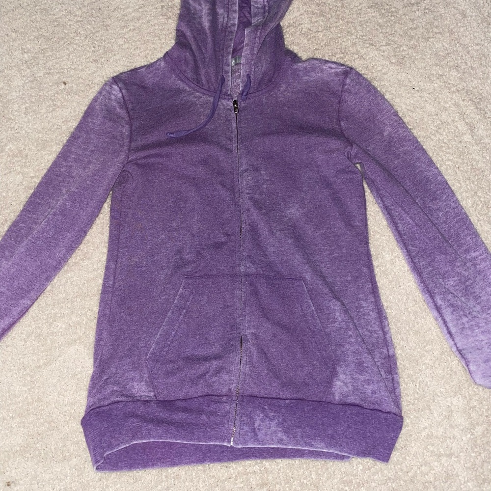 dELiA*s Lavender Zip-Up Hoodie